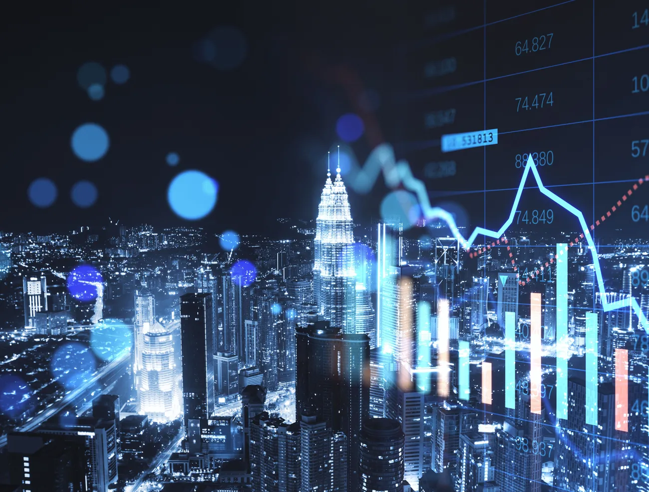 gestão financeira abrangente visualizada